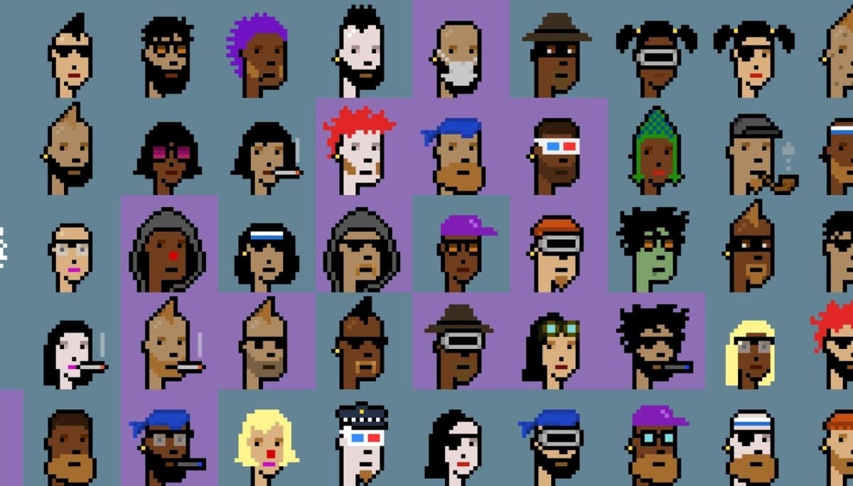 Een verzameling van CryptoPunks