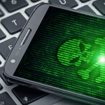 foto van gehackte telefoon