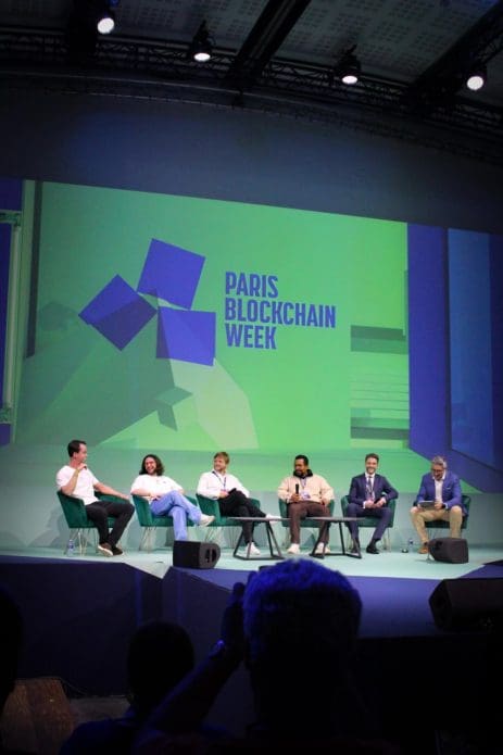 paris blockchainweek panel michael van de poppe