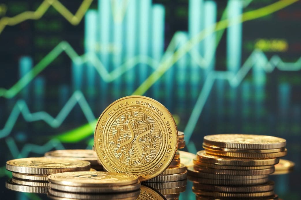 XRP koers stijgt met muntjes