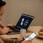 Crypto Insiders scherm laptop
