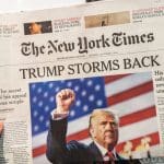 Bitcoin koers kleurt dieprood dankzij Trump, bloedbad bij altcoins