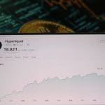 Een afbeelding van de koers van hyperliquid (HYPE) in tradingview