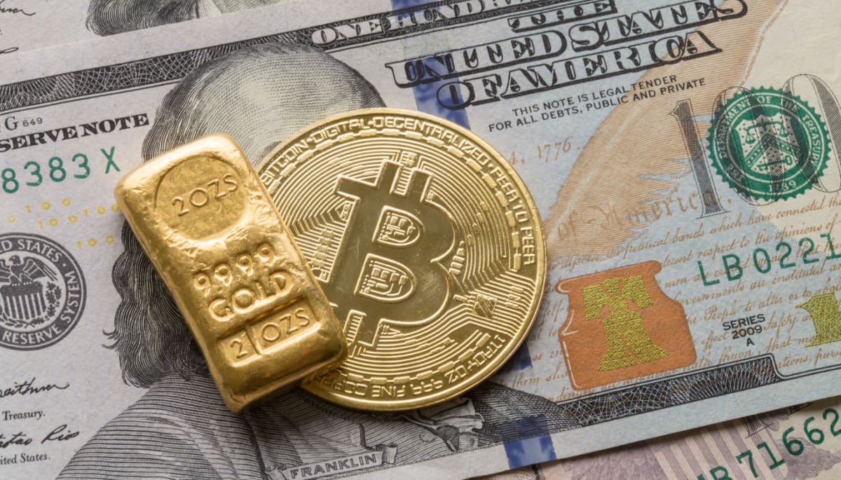 Bitcoin op recordjacht, wint van goud als veilig haven