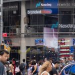 De Nasdaq aandelenbeurs in de VS