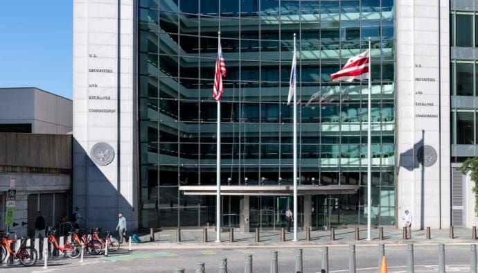 Kantoor van de SEC in de Verenigde Staten