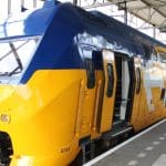 foto van een NS intercity trein op Eindhoven Centraal