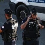 foto van politie in Frankrijk in Parijs