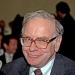 Een afbeelding van Warren Buffett, oprichter en voormalig CEO van Berkshire Hathaway, het grootste congolomeraat ter wereld