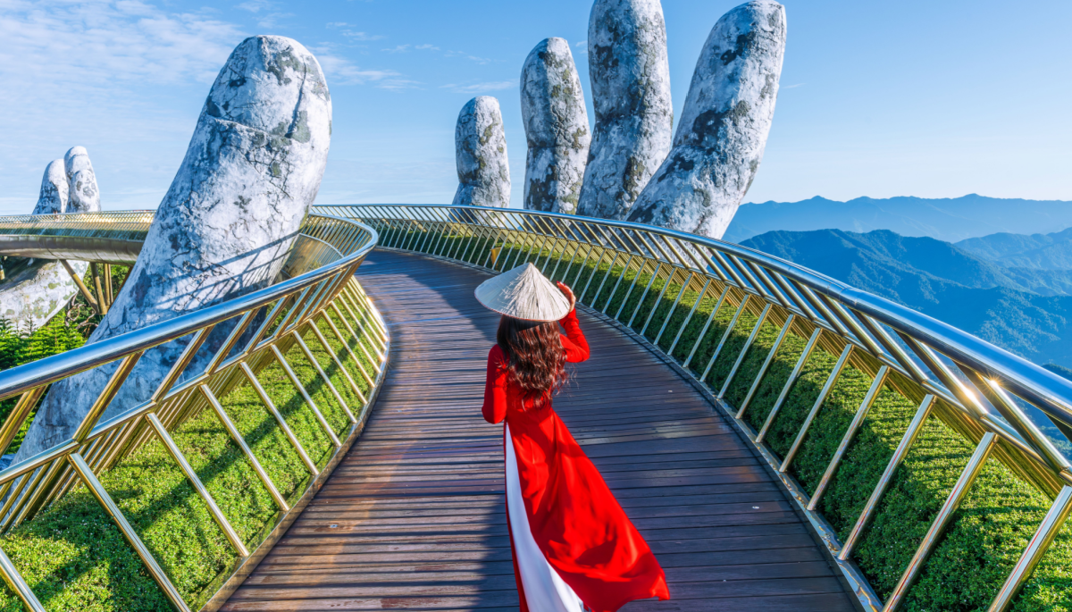 Foto van Brug der Handen in Vietnam