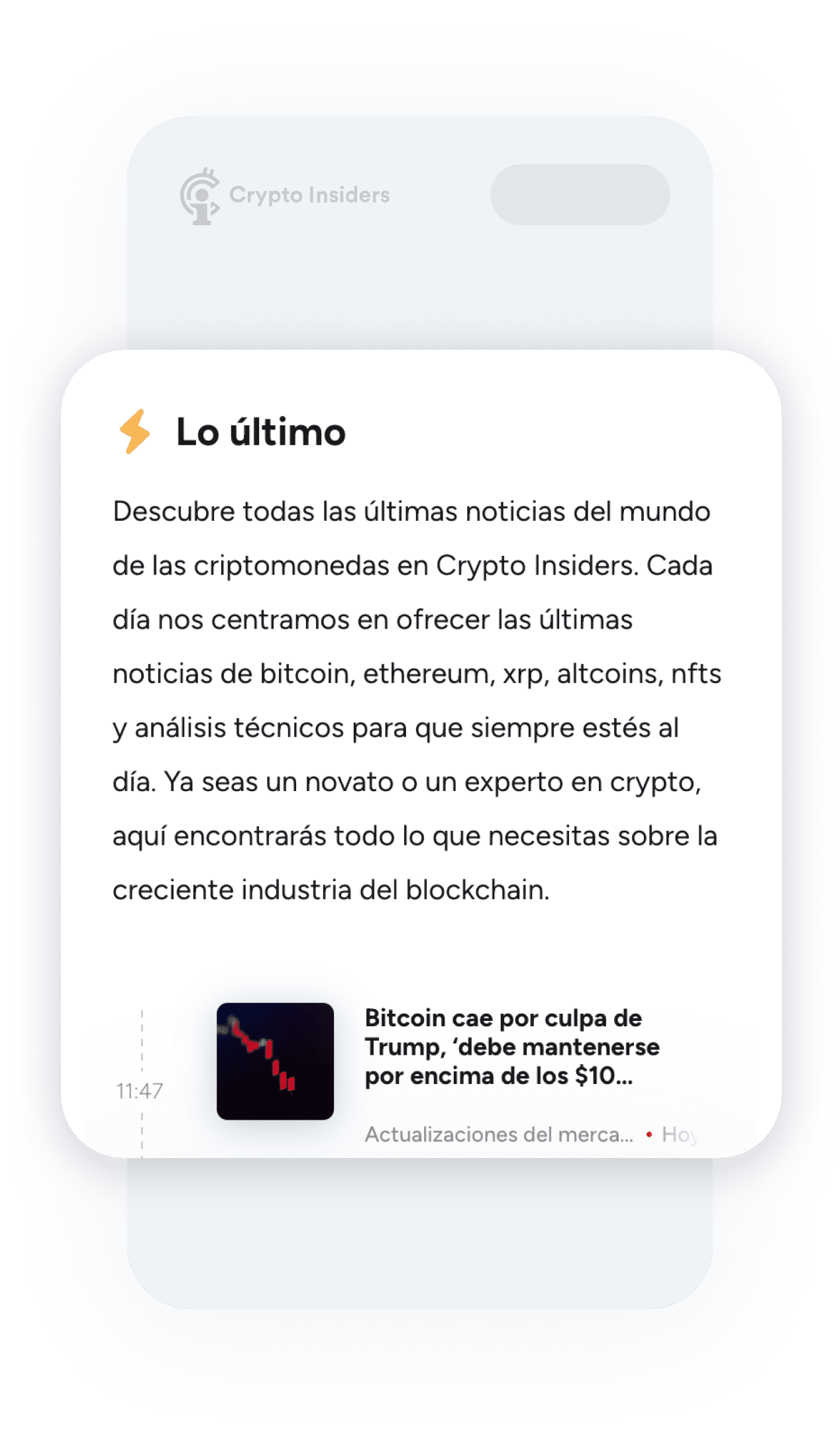 Quiénes somos » Crypto Insiders