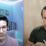 Michael vd poppe en Robby Yung in podcast new era finance