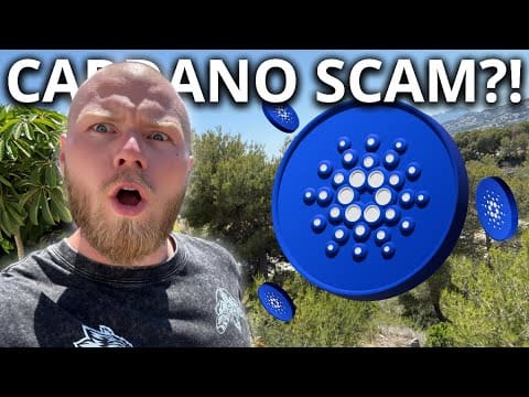 'Cardano is gebakken lucht, en de oprichter is een scammer'