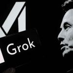 Afbeelding van Grok en Elon Musk