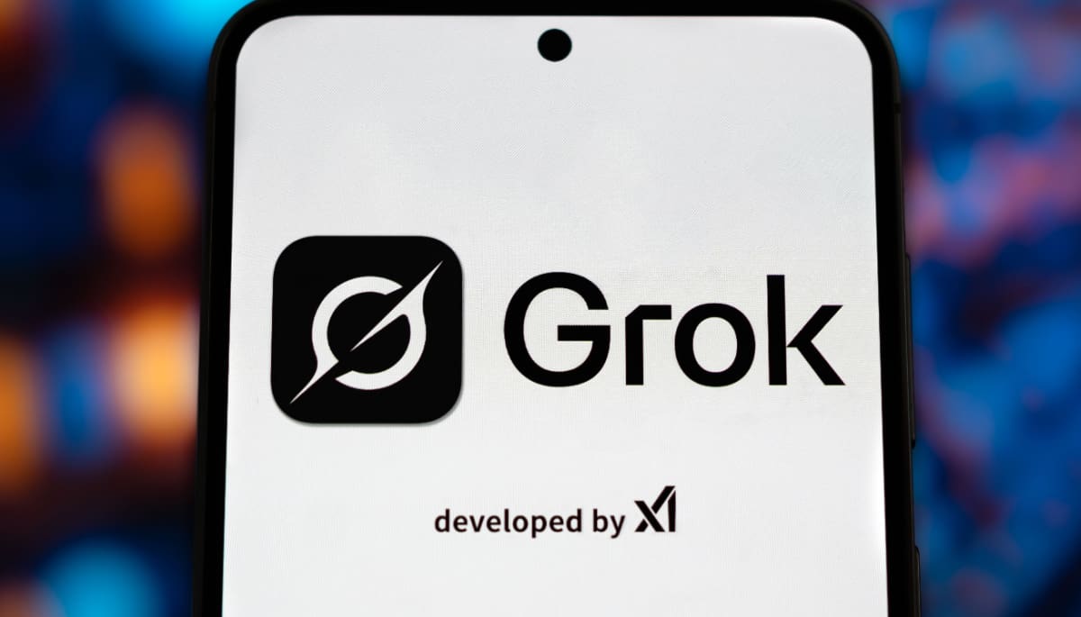 Grok-AI-logo-op-telefoon