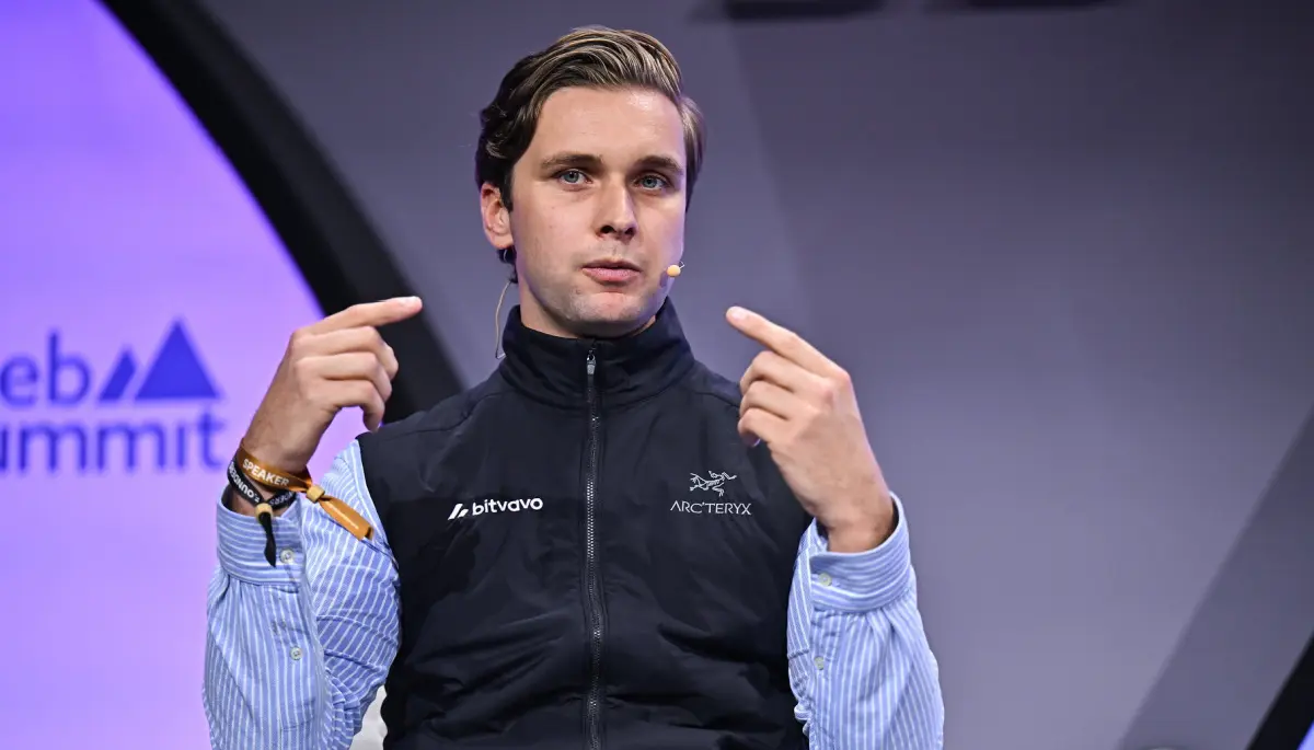 Mark Nuvelstijn, medeoprichter Bitvavo, Web Summit Lissabon 2024. Foto: Sam Barnes/Web Summit via Sportsfile, CC BY 2.0 (https://creativecommons.org/licenses/by/2.0/). Bewerkt.