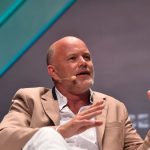 Michael Novogratz tijdens RISE conferentie
