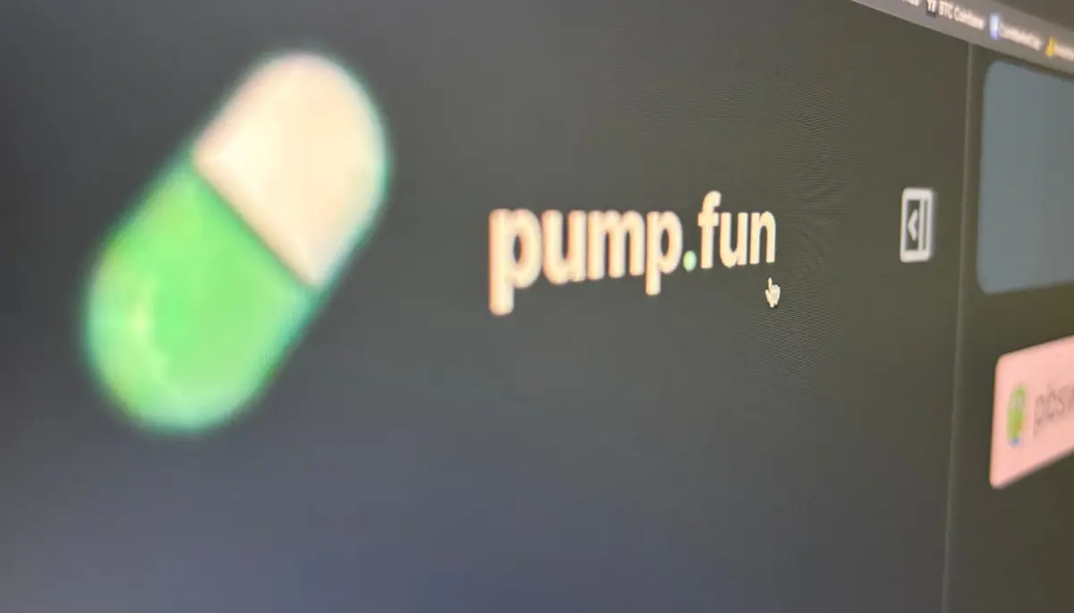 Pump fun logo op website
