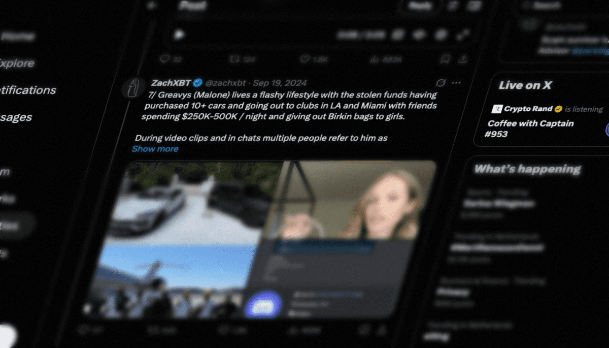 ZachXBT onderzoek naar hackers