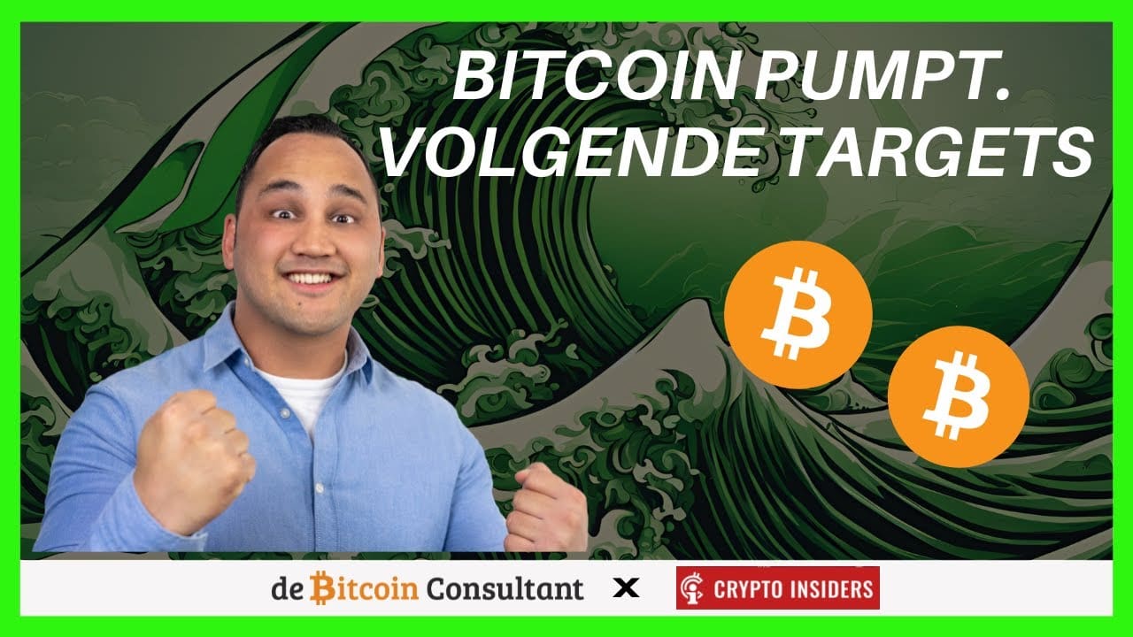 Bitcoin schiet omhoog: dit zijn mijn volgende targets!