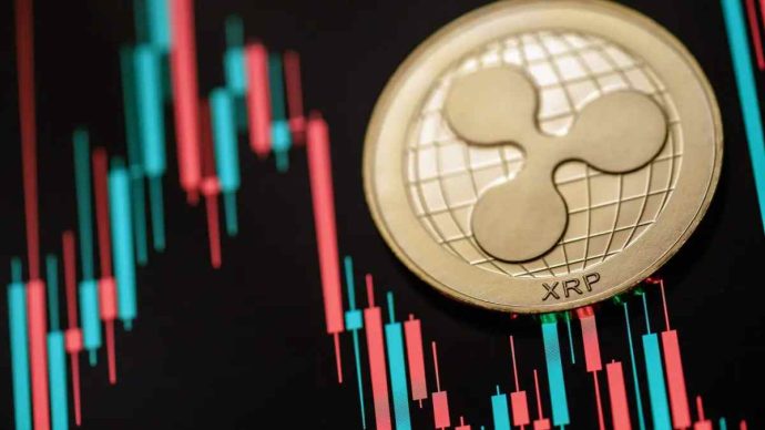 XRP munt en koersgrafiek