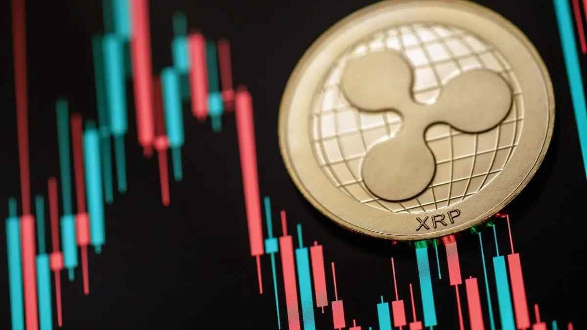 XRP munt en koersgrafiek