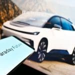 Een afbeelding van Faraday Future, een fabrikant van elektrische auto's