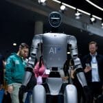 Een afbeelding van een AI robot, kenmerkend voor de AI revolutie van de twenties