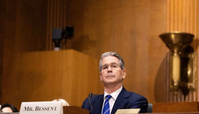 Scott Bessent Amerikaanse minister van reserve bitcoin koers