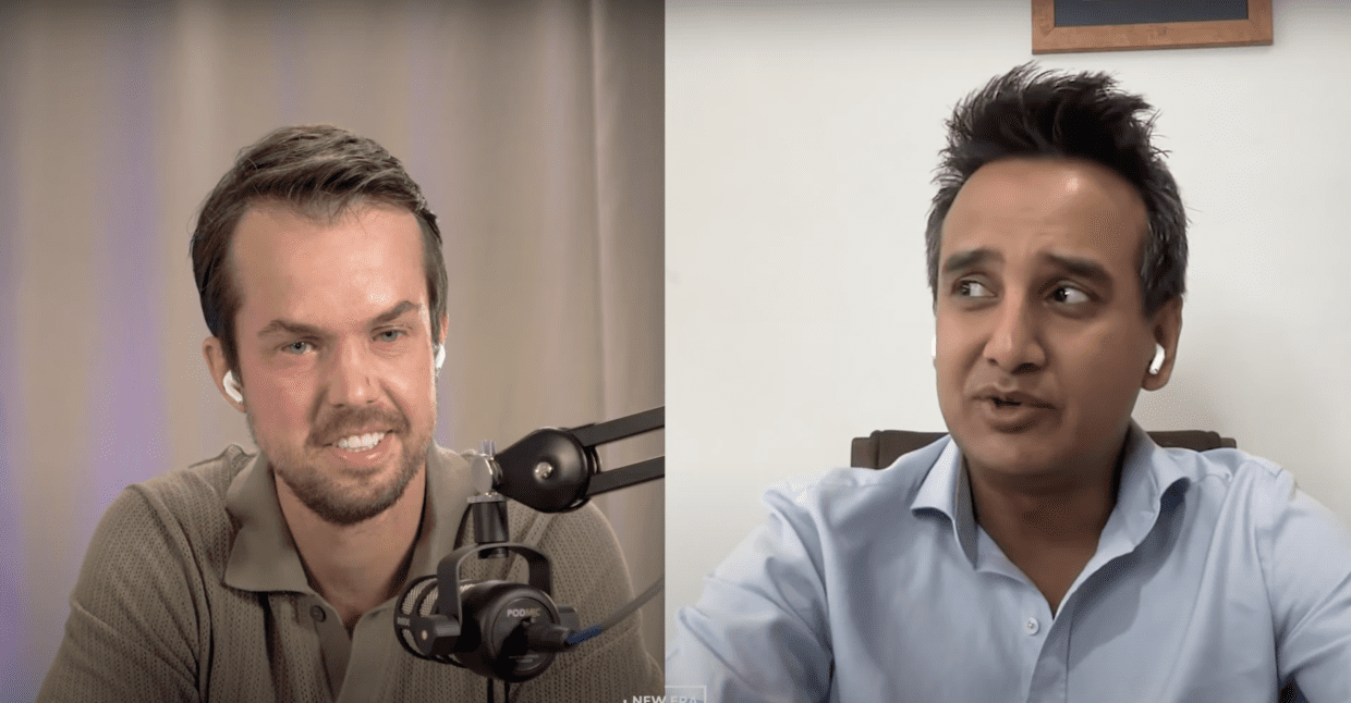 Fahmi Syed Fahmi Syed en Michael van de poppe in podcast