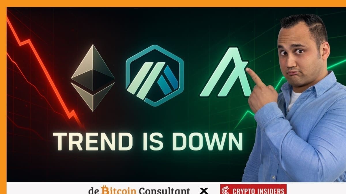 Ethereum en Altcoins in wekelijkse downtrend - meer rood te verwachten?