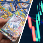 pokemon kaarten en stijgende grafiek