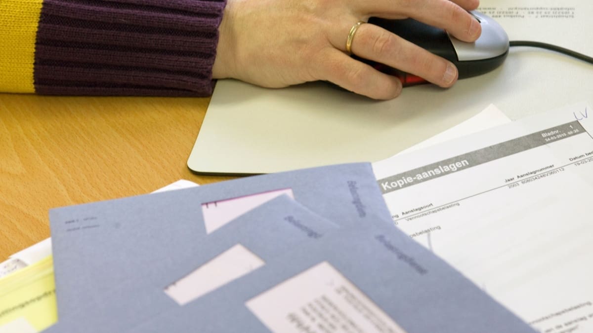 Belastingaangifte op computer Belastingaangifte op computer