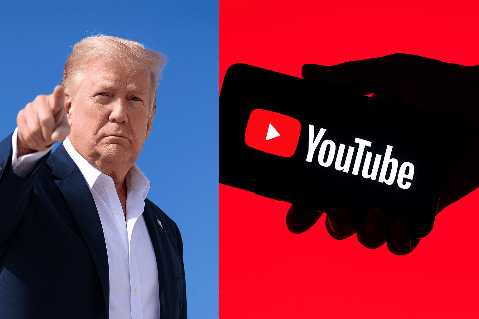 Trump krijgt miljoenen van YouTube, maar niet om de reden die je denkt