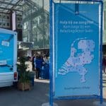 Een afbeelding van een campagne van de Belastingdienst over hulp bij de aangifte Een afbeelding van een campagne van de Belastingdienst over hulp bij de aangifte