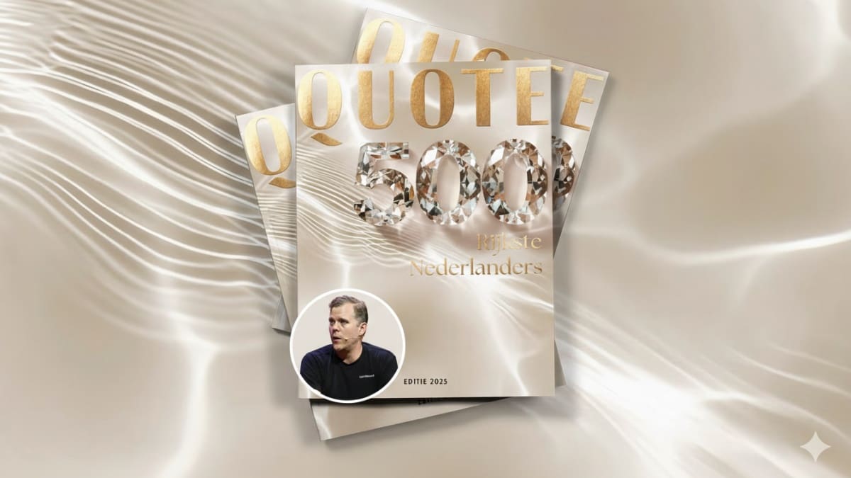 Quote 500 voorpagina 2 Quote 500 voorpagina met Douwe Kiela
