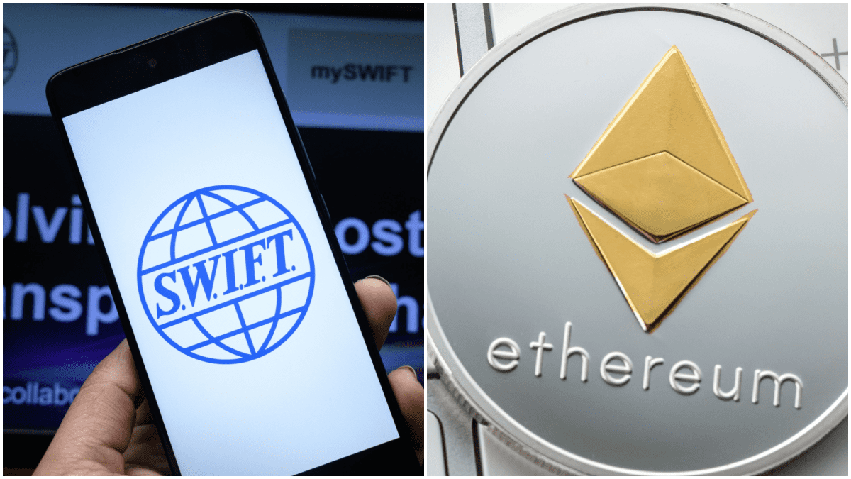 Swift en Ethereum logos