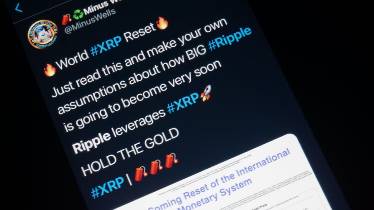XRP reset tweet