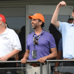 Foto van Trump en zijn zoons Foto van Trump en zijn zoons