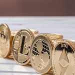 Cryptomunten met japanse vlag