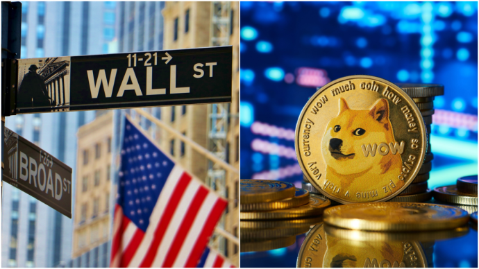Dogecoin op Wall Street