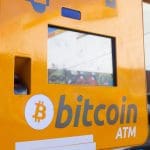 Een afbeelding van een bitcoin (BTC) automaat in Los Angeles