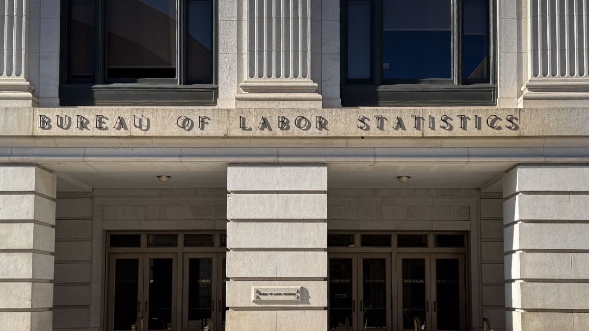 Een afbeelding van het kantoor van het Bureau of Labor Statistics in de Verenigde Staten