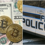 FBI auto en Bitcoin munten
