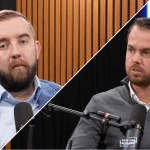 Michael van de Poppe en Chainlink oprichter tijdens de New Era Finance podcast