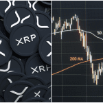 XRP koers maakt death cross