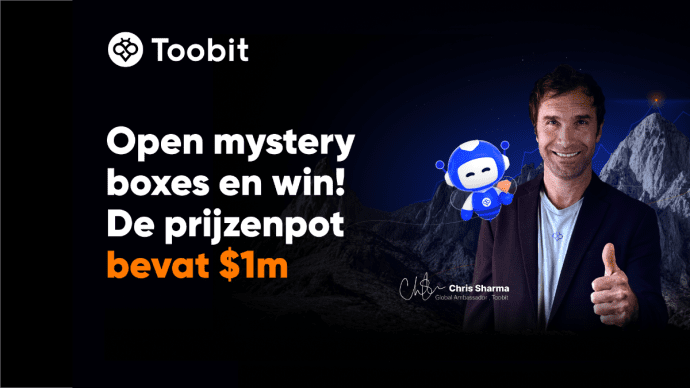 Toobit lanceert ‘Trail to Triumph’-campagne met Chris Sharma – prijzenpot tot $1 miljoen