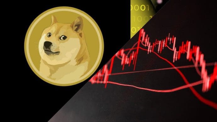 Flinke kater voor Dogecoin: koers knalt 7,5% naar beneden in korte tijd