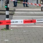 Een afbeelding van een door de Nederlandse politie afgezet gebied