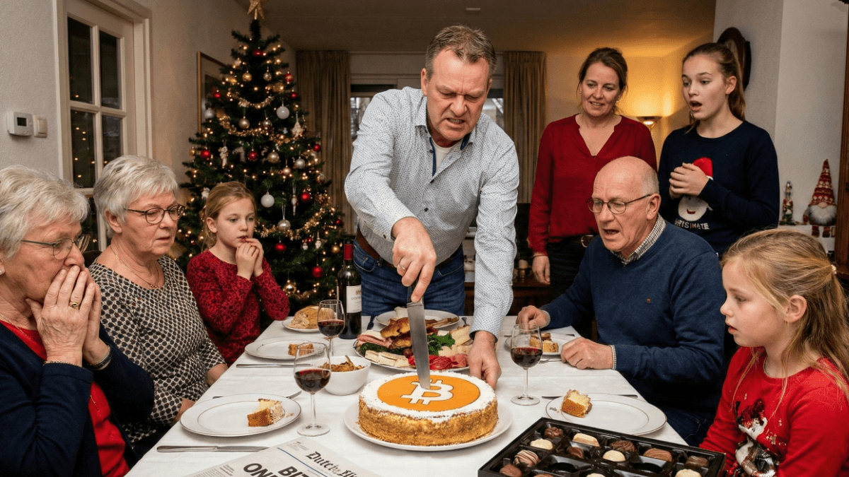 Man valt bitcoin aan